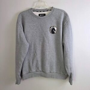 Team Liquid Crewneck Coordinates Graphic Men's Size L Large E Sports Sweater
